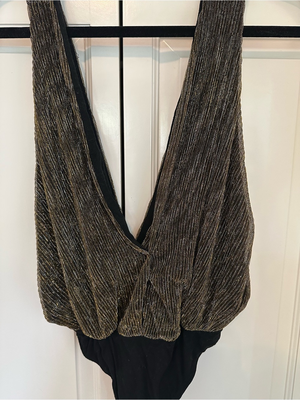Niko gold bodysuit